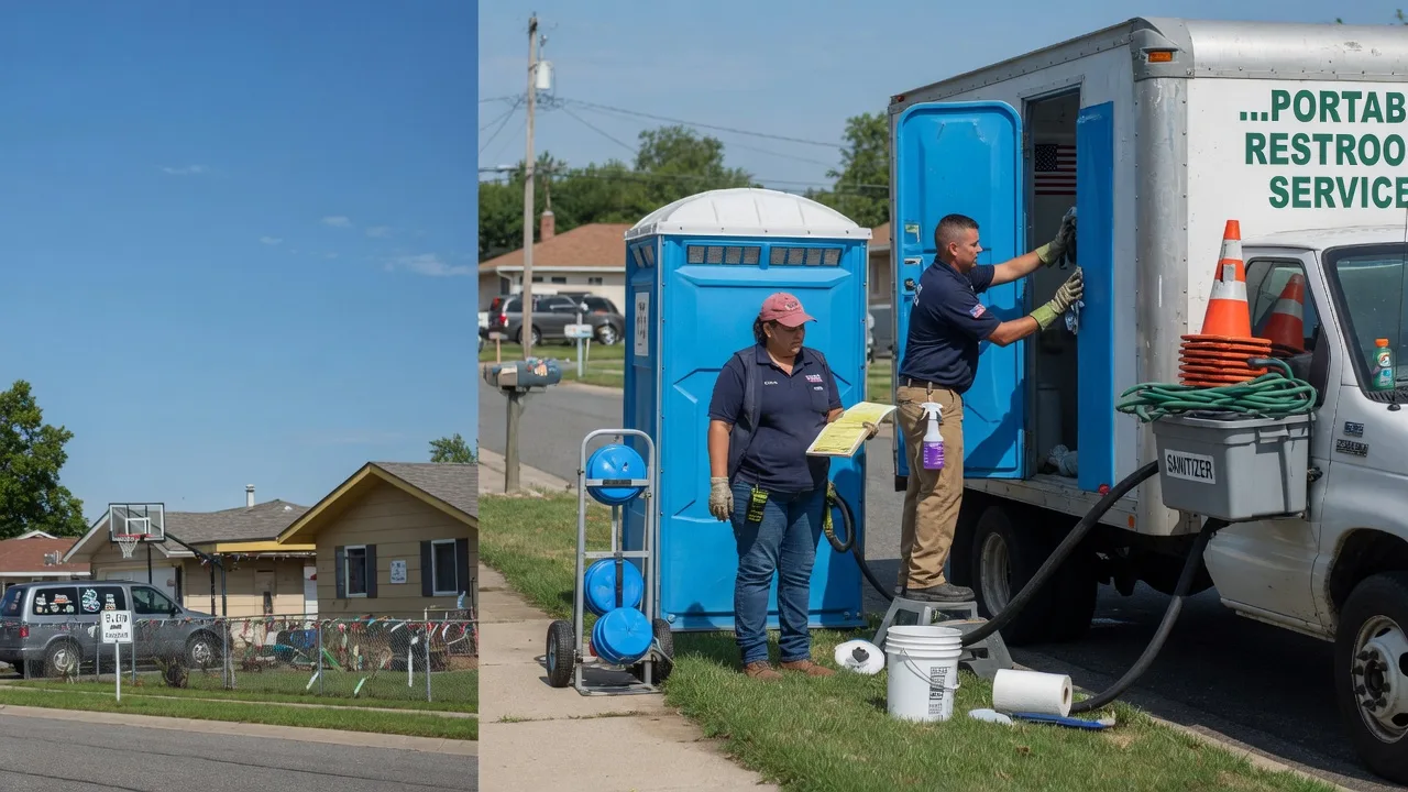 Portable Toilet Rental in Adrian, MI near me